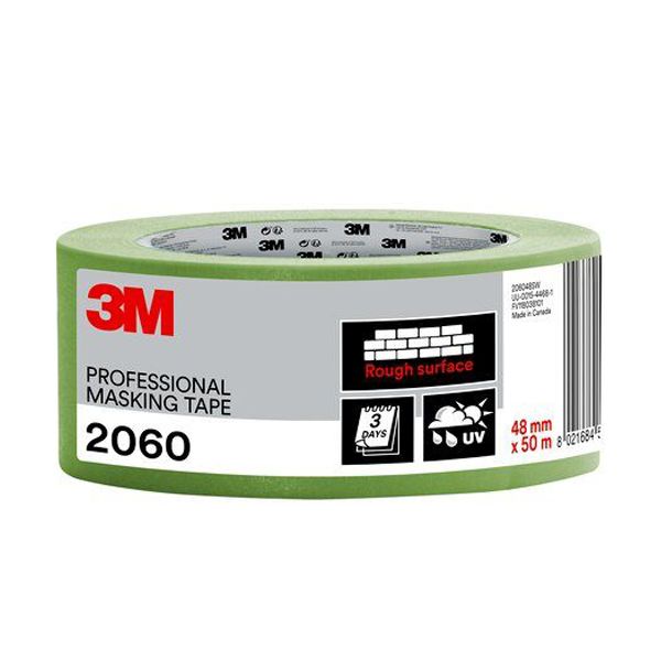 3M 2060 Maskeringsteip 48 mm x 50 m
