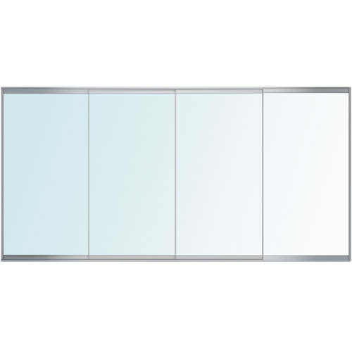 Skyvedør Sommer - Harmoni 280 cm - 4 felt