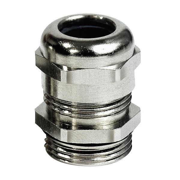Rutab 1476021 Gjennomføring med O-ring, messing M12 x 3–6 mm