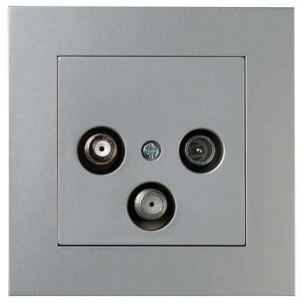 Elko EKO05383 Antenneuttak 40–2400 MHz, halogenfri Aluminium