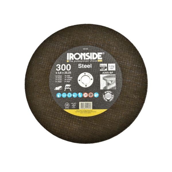 Ironside 201475 Kappskive stål, 300 x 3,0 x 22 mm