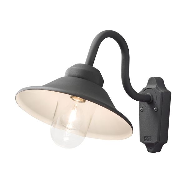 Konstsmide Vega Veggarmatur 230 V Svart