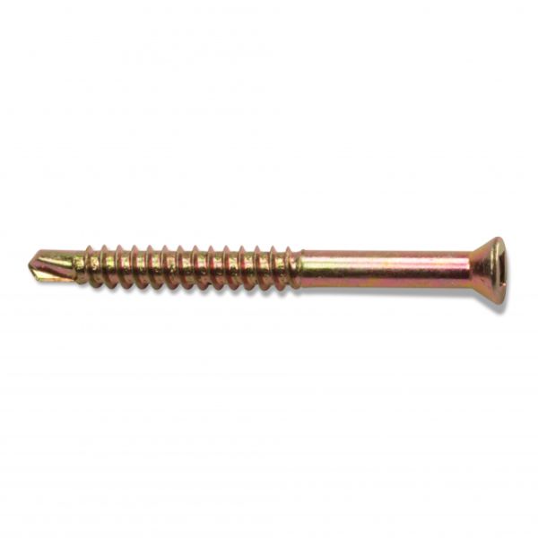 Heco 306039041514H Gulv-/Listskrue gul krom, 250-pakning 3,9 x 41 mm