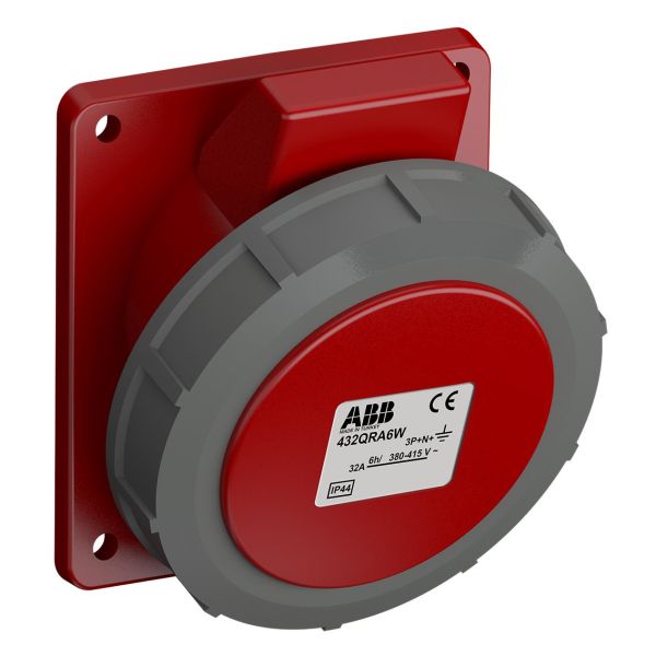 ABB 2CMA102397R1000 Paneluttak hurtigtilkoblet, vibrasjonsbestandig Vinklet, 5-polet, 32 A