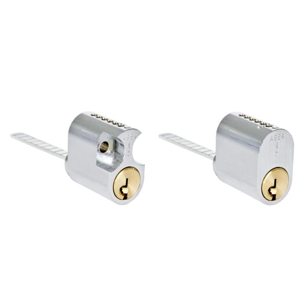 ASSA 1208 Låsesylinder oval, stift, GDS/SB