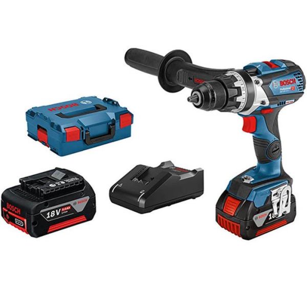 Bosch GSR 18V-110 C Borskrutrekker med batteri og lader