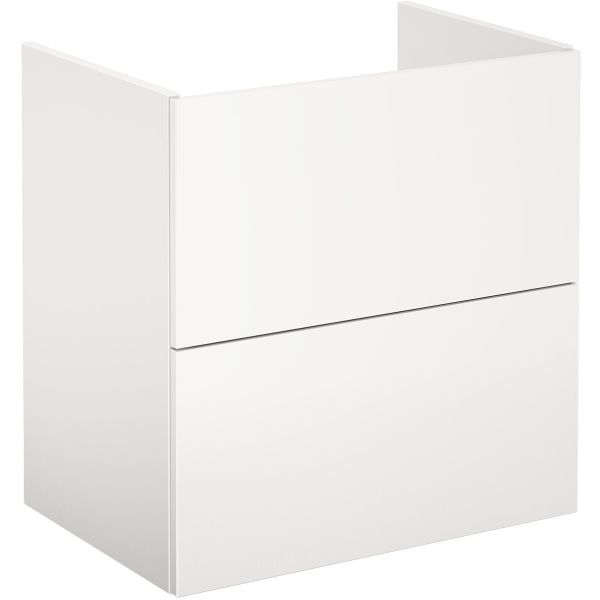Gustavsberg Graphic Base Kommode hvit, med skuffer 60 cm