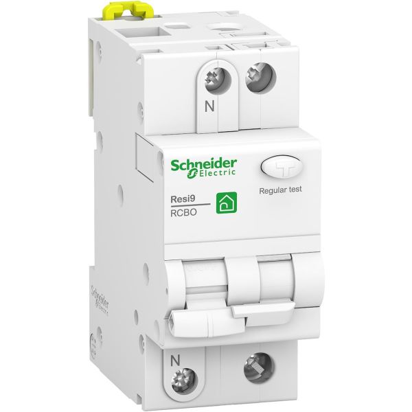 Schneider Electric Resi9 Jordfeilautomat 2-polet, 10 A