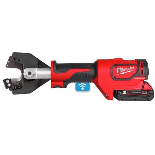 Milwaukee M18 ONE HCC-201C ACSR SET Kabelsaks med 2,0 Ah-batteri og lader