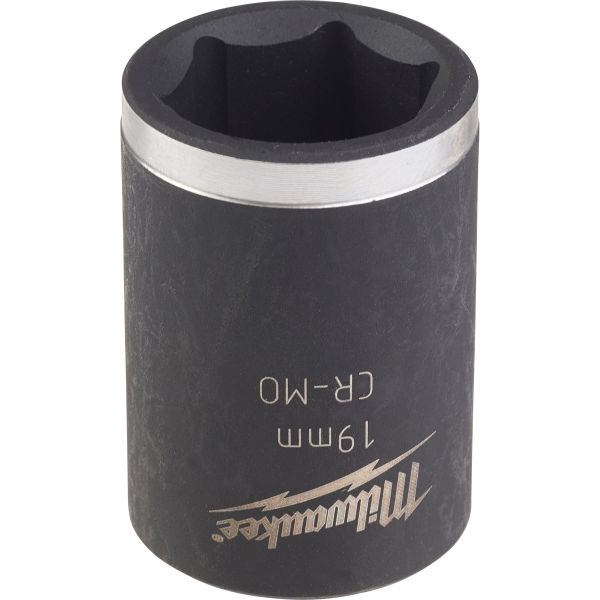 Milwaukee Shockwave Impact Duty Kraftpipe 1/2"-feste, kort 19 mm