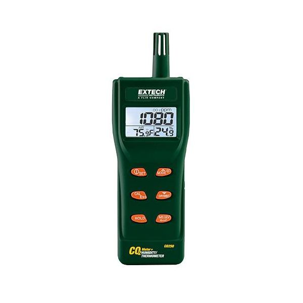 Extech CO250 Karbondioksidmåler -10 til 60°C
