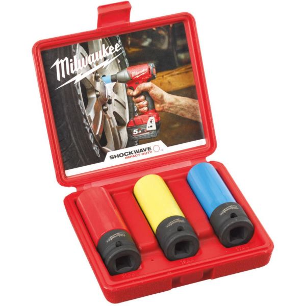 Milwaukee Shockwave Impact Duty Ermesett 3 deler