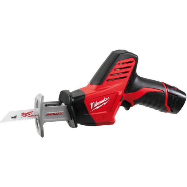 Milwaukee C12 HZ-202C Tigersag med batterier og lader