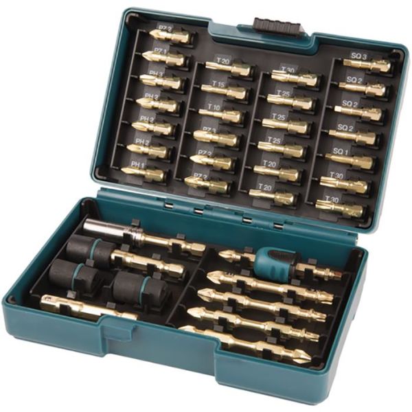 Makita B-54536 Bitssett 38 deler, TORX/PH/PZ