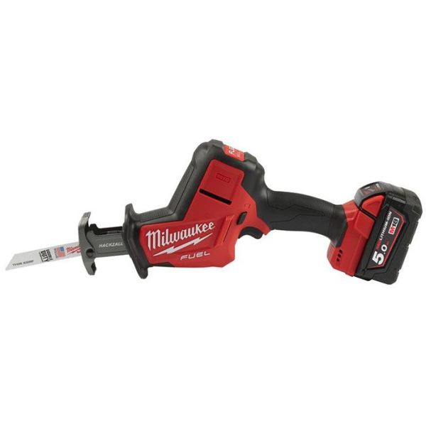 Milwaukee M18 FHZ-502X Tigersag med 5,0Ah-batterier og lader