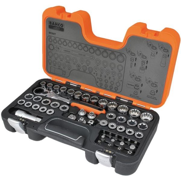 Bahco S530T Pipenøkkelsett
