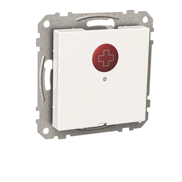 Schneider Electric WDE002243 Nødknapp for montering i veggboks