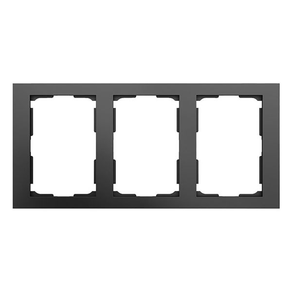 Elko Plus Kombinasjonsramme 2-veis, 3-roms Svart
