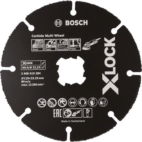 Bosch Carbide Multi Wheel Kappskive X-LOCK 115 × 1 × 22,23 mm