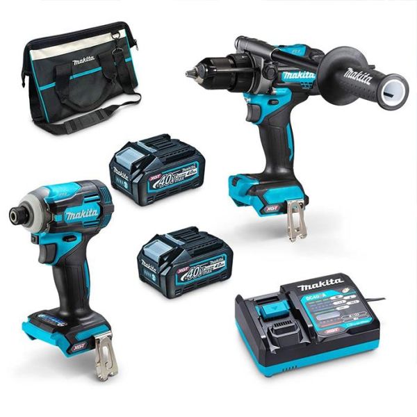 Makita DK0114G201 Kombokit med batterier og lader