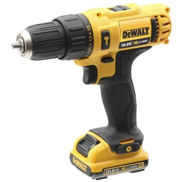 Dewalt DCD716D2 Slagbormaskin med 2,0Ah-batterier og lader