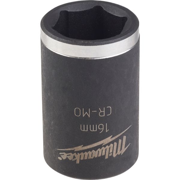 Milwaukee Shockwave Impact Duty Kraftpipe 1/2"-feste, kort 16 mm