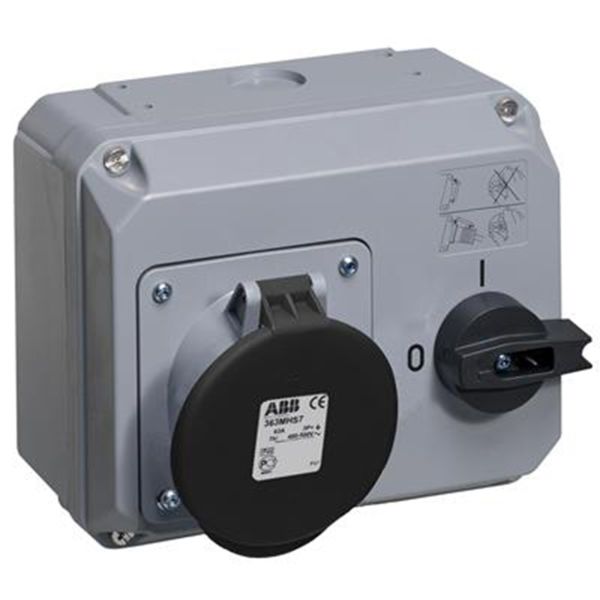 ABB 2CMA167722R1000 Vegguttak deksel av polyester