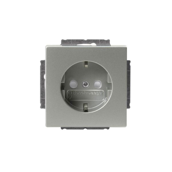 ABB 20 EUC-83 Vegguttaksinnsats 1-veis Aluminium