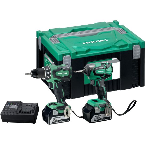 HiKOKI KC18DBSL Verktøypakke med batterier og lader