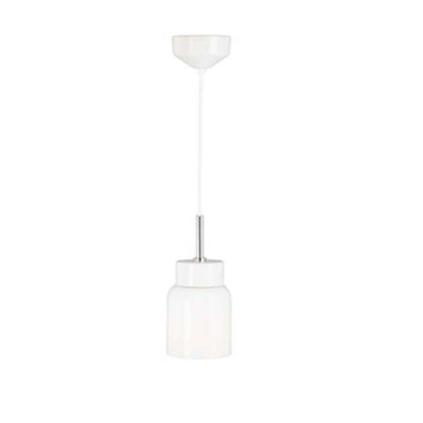 Ifö Electric Tova Pendelarmatur med tekstilkabel Opal, hvit