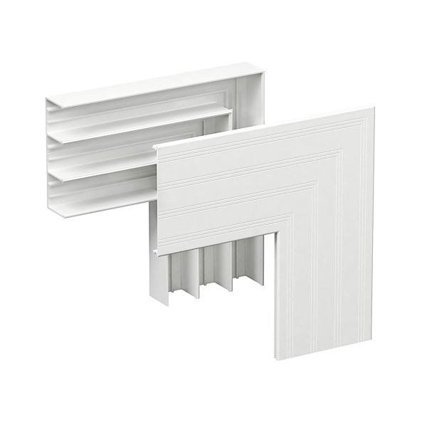 Schneider Electric 5440318 L-stykke 40 x 76 mm Hvit