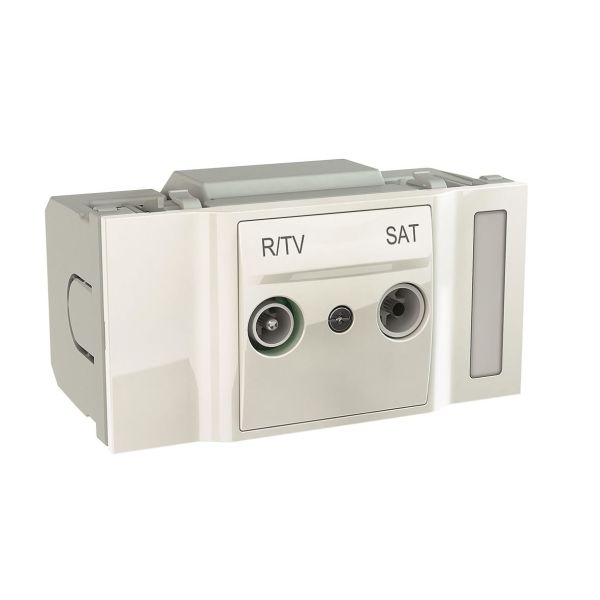 Schneider Electric INS66762 Endeuttak 2 uttak 2.5 dB