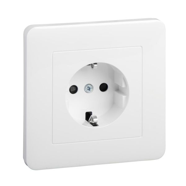 Schneider Electric WDE002995 Vekkuttak 1-veis, heldeksel, 50-pakning
