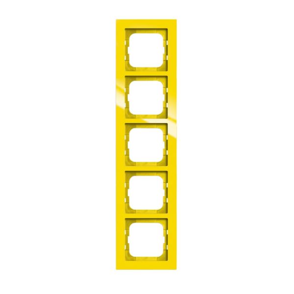 ABB Axcent Kombinasjonsramme gul 5 rom