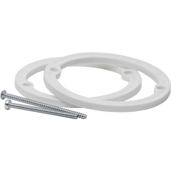 Gelia 050000531 Monteringsring for apparatbokser, inkl. skrue Bygghøyde 2 mm, 2 stk