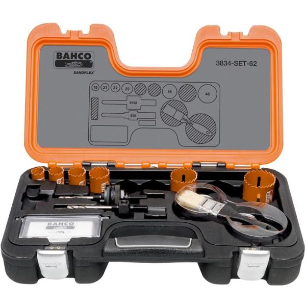 Bahco 3834-SET-62 Hullsagsett