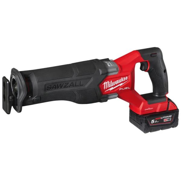 Milwaukee M18 ONEFSZ-502X Tigersag med batterier og lader