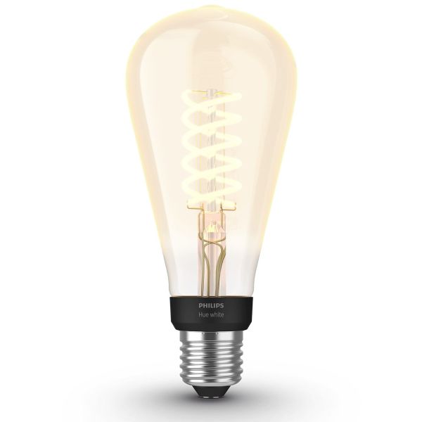Philips Hue White LED-lampe 7 W, ST72, E27