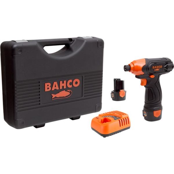 Bahco BCL31IS1K1 Slagskrutrekker med 2,0Ah-batterier og lader