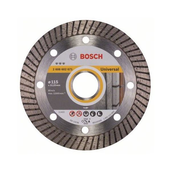 Bosch Best for Universal Turbo Diamantkappskive 115x22,23mm