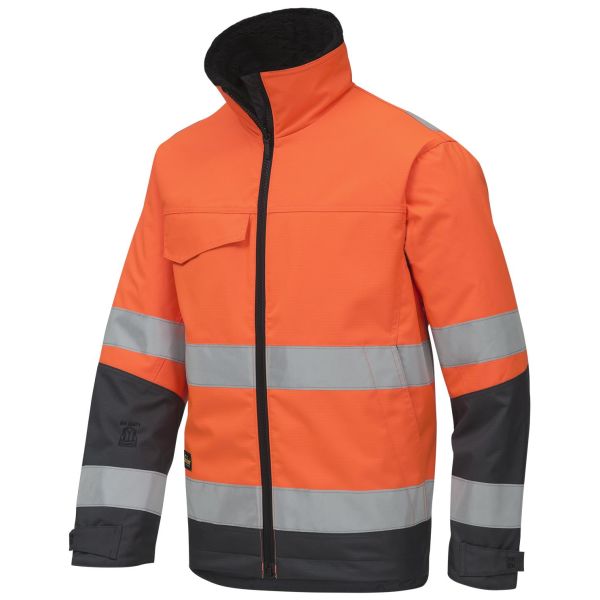 Snickers 1138 Vinterjakke varsel, oransje XS
