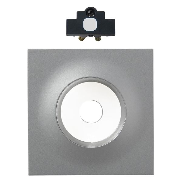Elko EKO09608 Dimmersett lysenhet, lysring og midtplate Aluminium, hvit lampe