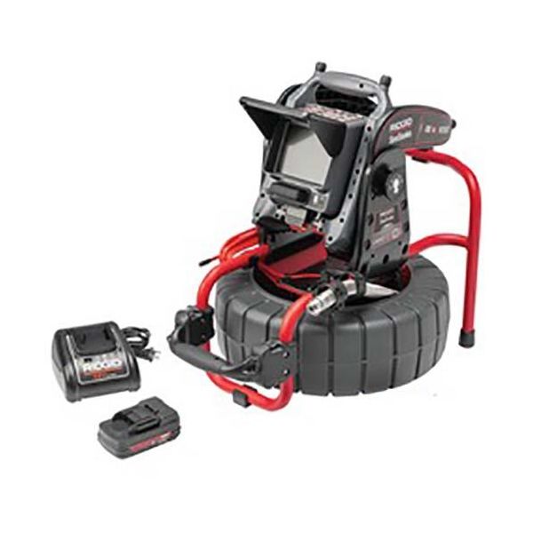 Ridgid Compact C40 Kamerasystem med CS6x VERSA, batteri og lader