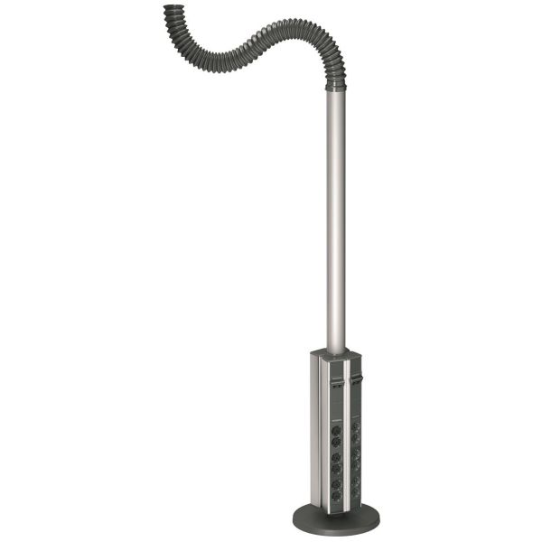 Schneider Electric INS40440 Uttaksstav 2150 mm, 4 partisjoner Antrasitt