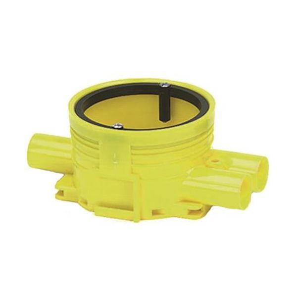 Ed-Wa 1426020-2 Apparatboks gul, dobbeltgips