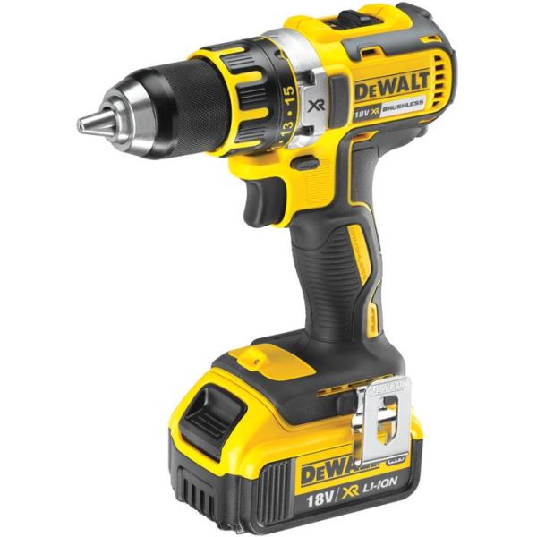 Dewalt DCD790M2 Borskrutrekker med 4,0Ah-batterier og lader
