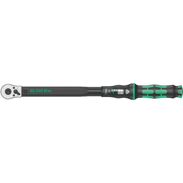 Wera Click-Torque C 3 Momentnøkkel med omkobler 40-200 Nm