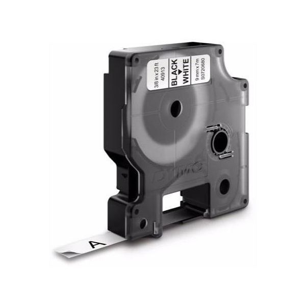 DYMO Standard D1 Teip 9mm Svart på hvitt
