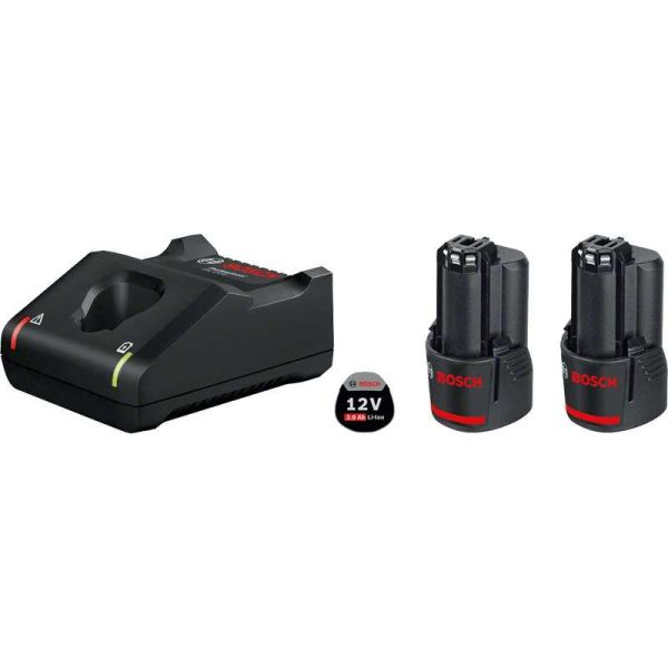 Bosch GBA 12V 2,0Ah + GAL 12V-40 Ladepakke