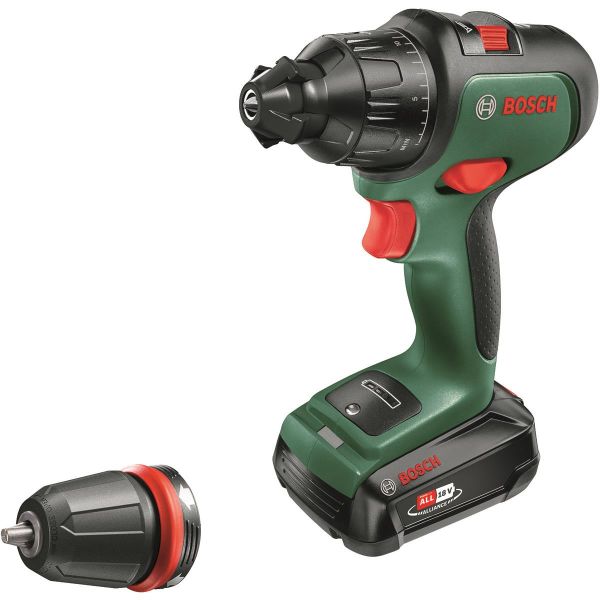 Bosch DIY Advanced Impact 18 Slagskrutrekker med 2 stk 2,5Ah batterier og ladere